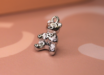 Подвеска медведь 20х13 мм