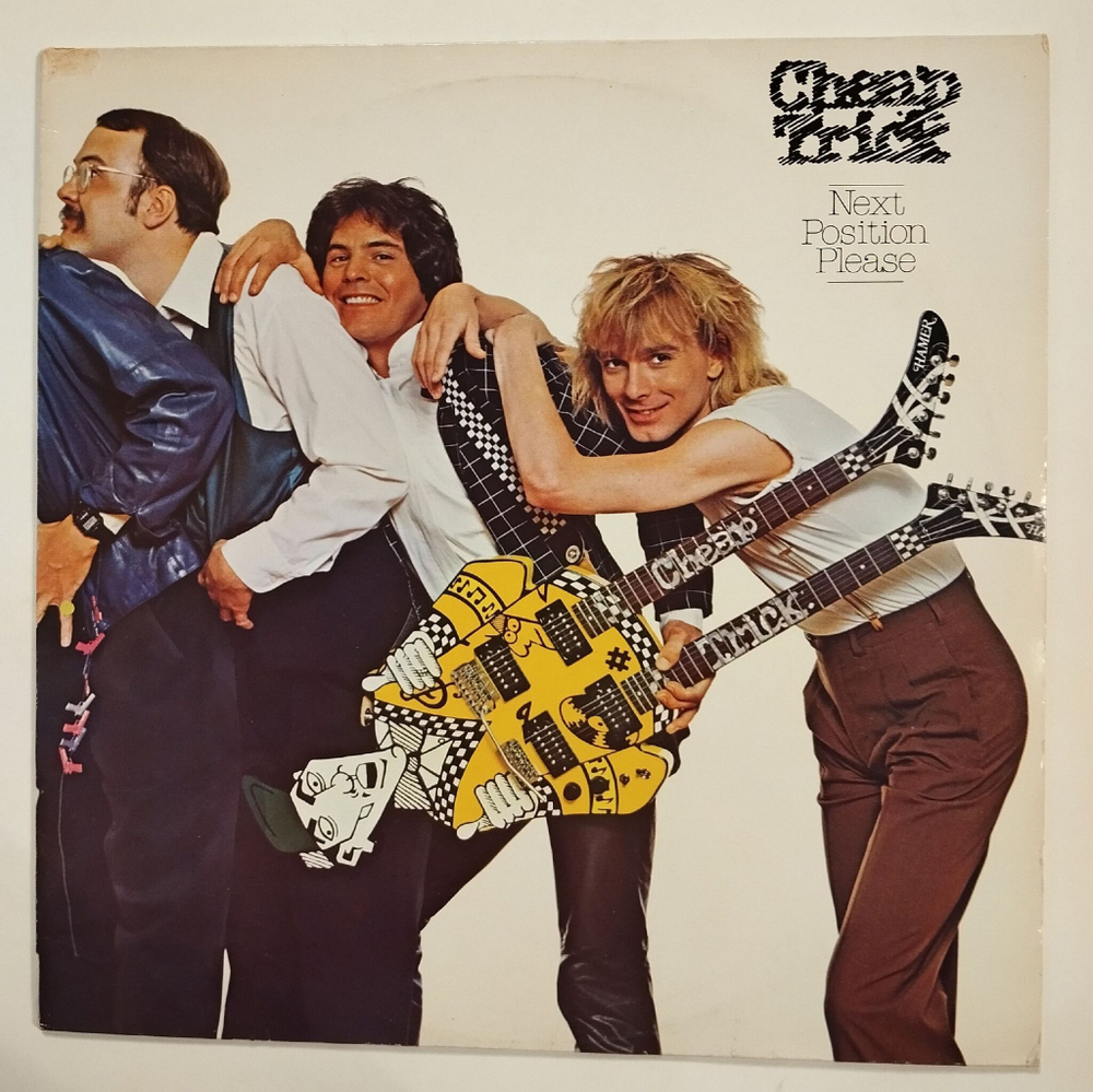 Винтажная виниловая пластинка LP Cheap Trick Next Position Please (Holland 1983)