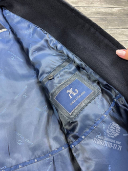 Куртка Angelo Galasso со вставками из кожи крокодила