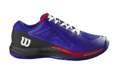 детские Кроссовки теннисные Wilson Rush Pro Ace JR - bluing/black/orange