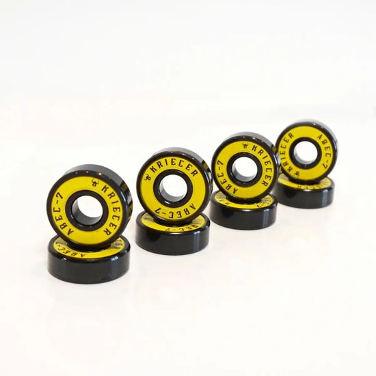 Подшипники Krieger ABEC-7 (8 штук в тубусе), желтые