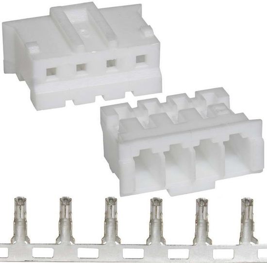 Разъём HB-04 2мм / KLS-XL1-2.00-04-H / MU-4F / розетка PH 4pin PH-4Y / A2001-04Y / MU-04F / PHR-04 / 51065-0400 / DS1066-04F