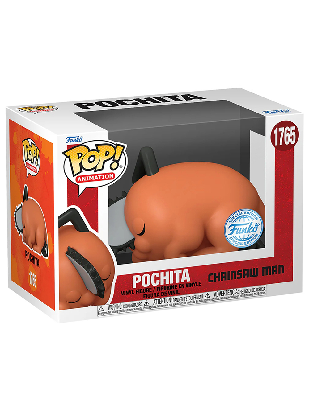 Фигурка Funko POP! Animation Chainsaw Man Sleeping Pochita (Exc) (1765) 84412