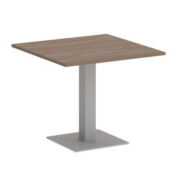 Onix Direct Стол квадратный O.SPRG-2 Дуб Аризона/Металл Серый 900*900*750