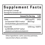 Methyl B12 with L-Methylfolate (Formerly Active B12 with L-5-MTHF) 60 Lozenges Seeking Health
