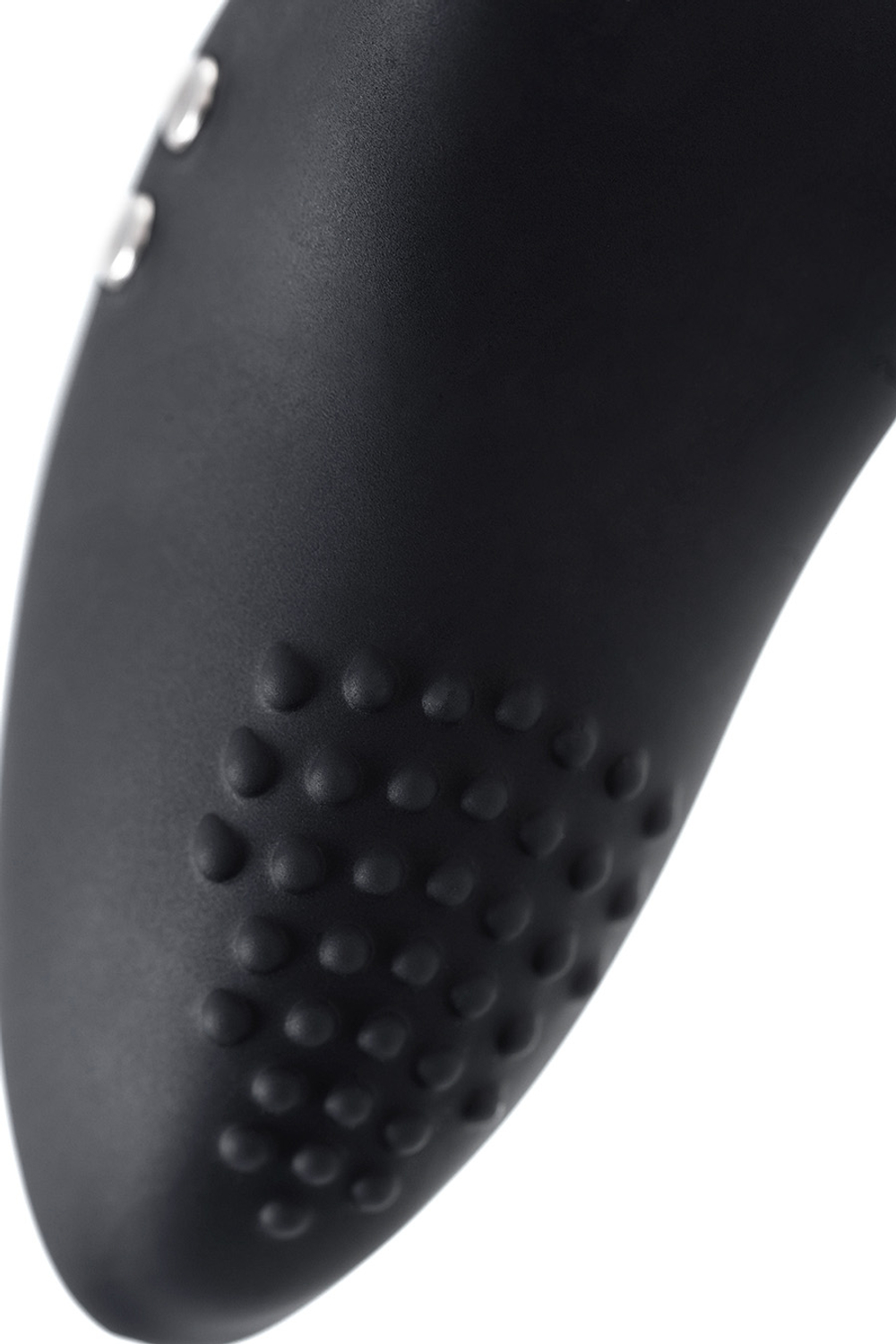 Черное эрекционное виброкольцо с управлением через приложение Lovense Diamo Vibrating Cock Ring Black