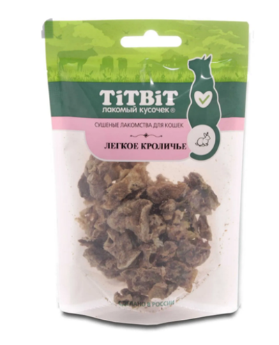 Лакомство TiTBiT Легкое кроличье для кошек (Сушеные лакомства) 10 г (35034, 01.01.0001 0:00:00)