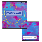 Комплект предметных тетрадей А5 36л., 10 предметов, со справочным материалом, скрепка, мелованный картон (стандарт), блок офсет, Alingar "Мрамор"