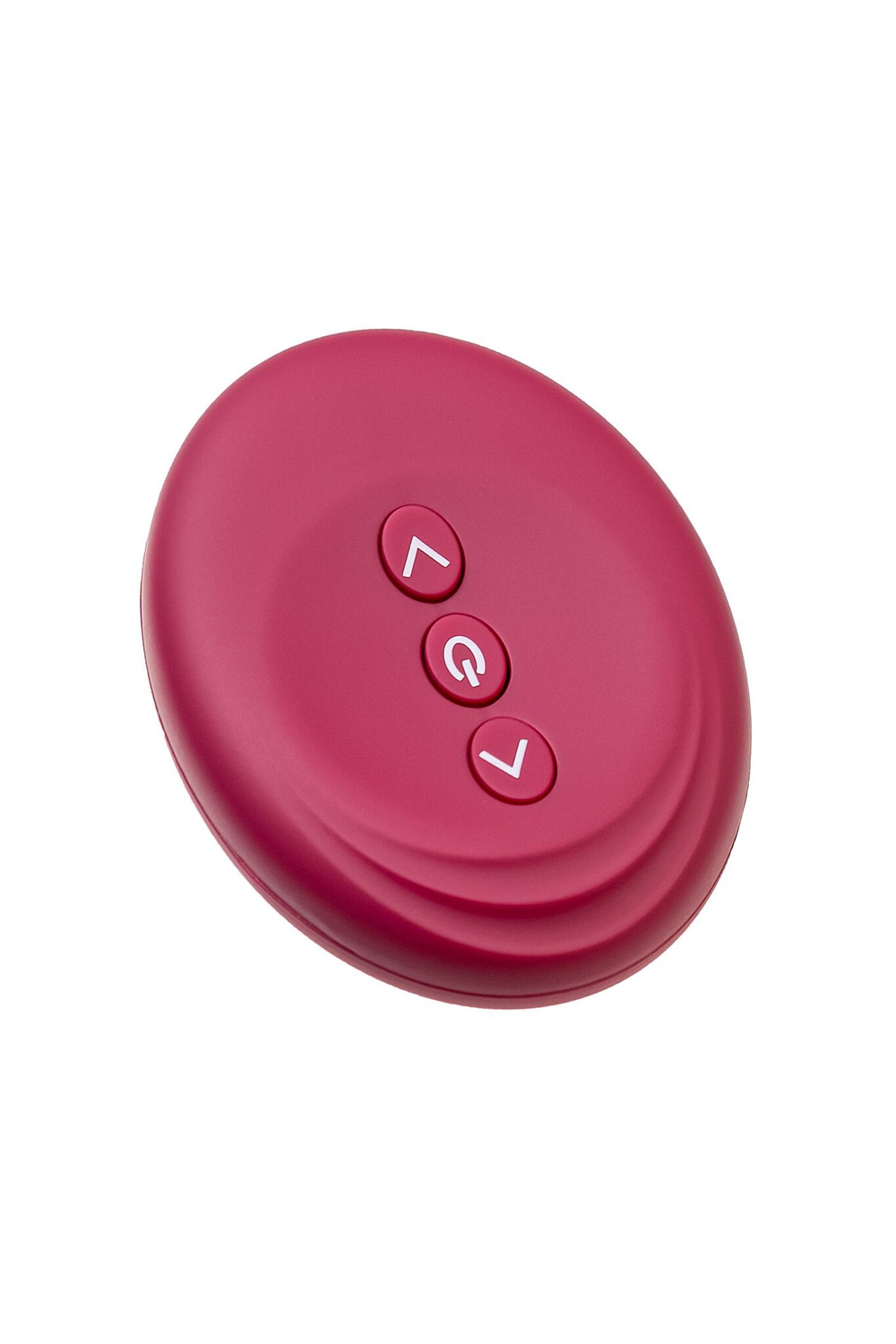 Бордовый многофункциональный вибратор Caberna (Цвет: бордовый)