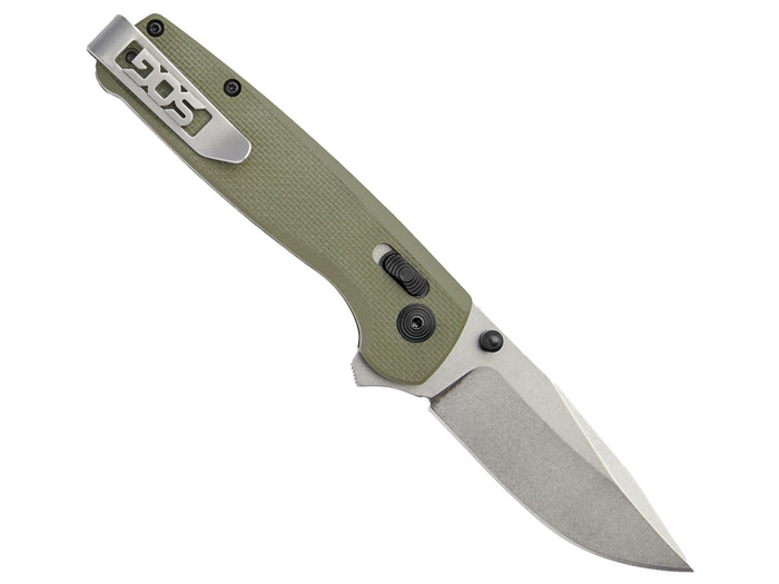 Нож складной SOG Terminus XR G10 Olive Drab, сталь D2, рукоять G10 (SOG-TM1022-BX)