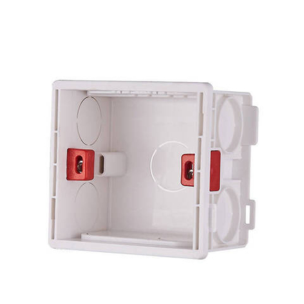 А01-86 монтажная коробка (подрозетник) в стену  86х84х50мм