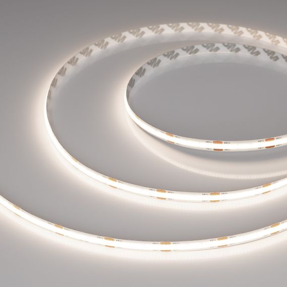 Светодиодная лента Arlight 10W/m 480LED/m CSP дневной белый 50М COB-X480-8mm 48V Day4000 043259