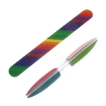 Маникюрный набор на блистере, 2 предмета «Ultramarine» (пилка наждачная и полировка), 24*7 см✦