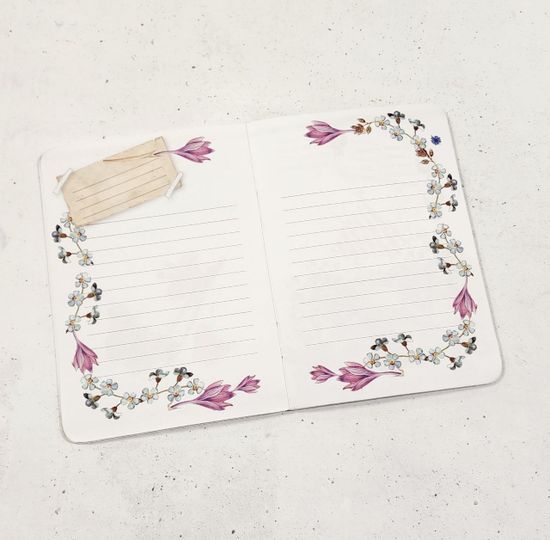 Блокнот 24 листа "Принц и принцесса", линейка