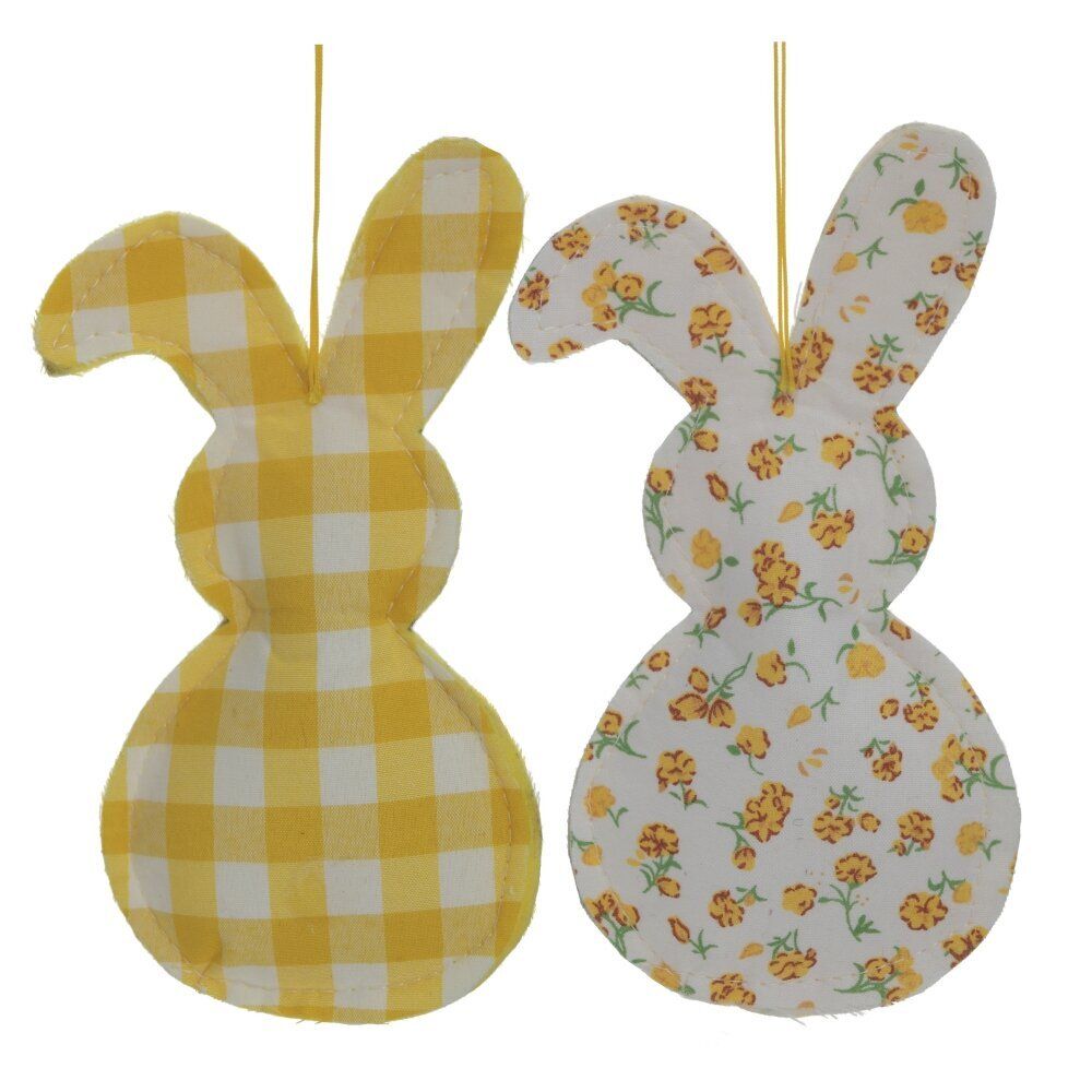 GAEM Изделие декоративное подвесное "Заяц", L8 W3 H15 см, 2в.