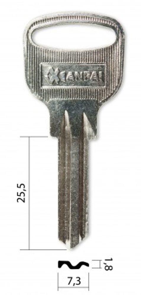 Заготовка английского ключа 10376 U-14D U14D КНР