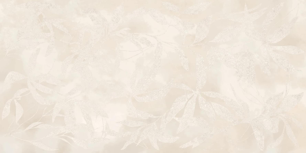 Vitra ArtWall Цветы Слоновая Кость Матовый 60x120