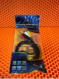 Кабель Jack 3.5 мм / 3RCA 1.5 м