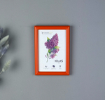 Фоторамка 10х15 см оранжевая, арт. 1015.592564