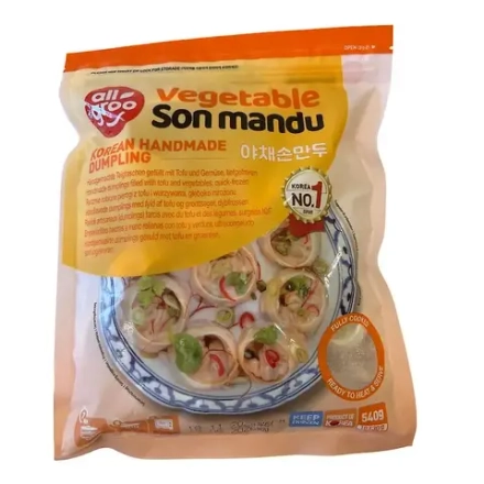 Дамплинги со вкусом мяса, 540гр Allgroo