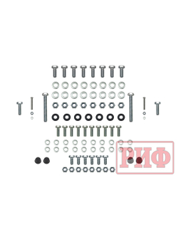Площадка РИФ под лебёдку с защитой радиаторов в штатный бампер TANK 400