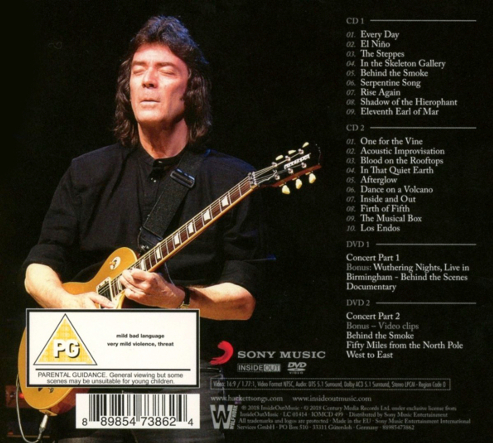 Steve Hackett / Wuthering Nights: Live In Birmingham (Special Edition)(2CD+2DVD)