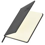 Еженедельник датированный 2025, А5, 145х215 мм, BRAUBERG "Imperial", под кожу, черный, 115965