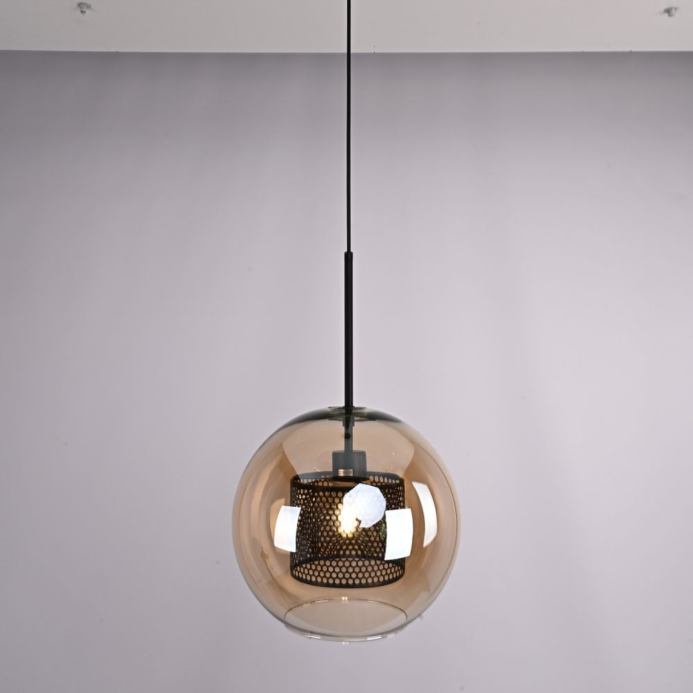 Подвесной светильник CATCH AMBER Ball L D30