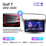 Teyes CC3 10" для Volkswagen Golf 2012-2020