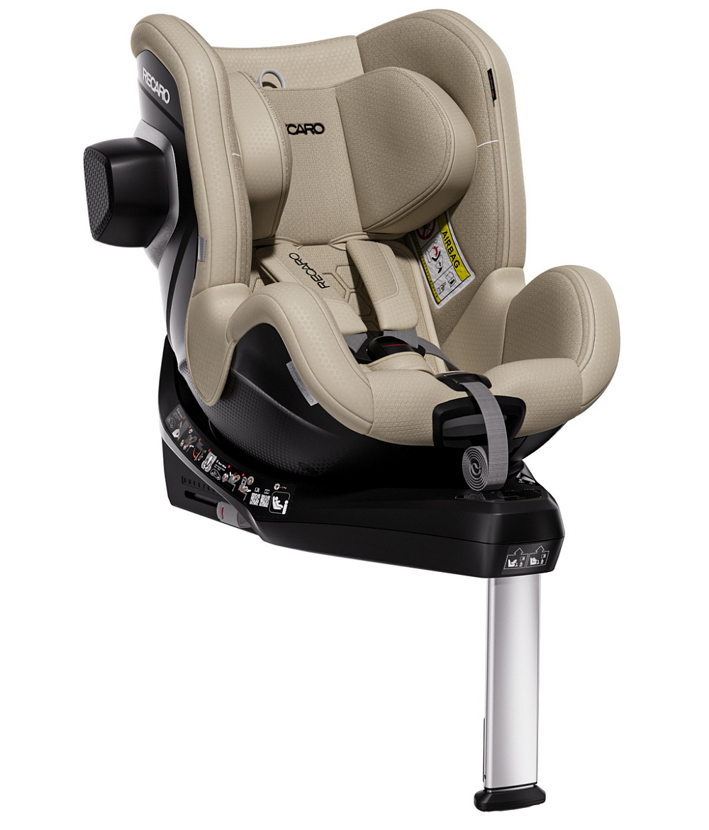 Автокресло Recaro Toron 1 Kid (61-105 см, 0-21 кг) Elegant Beige