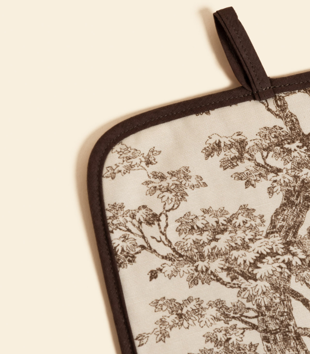 Прихватка – Квадратная, коричневая | Сельская жизнь