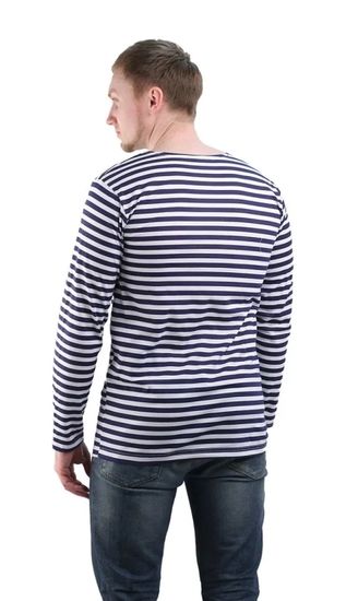 [М] Тельняшка-фуфайка ГОСТ (синяя полоса)