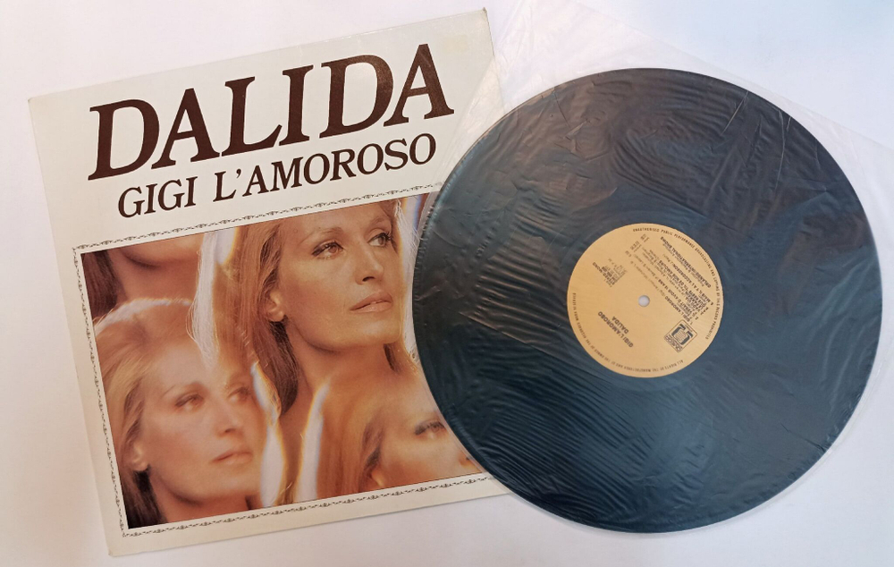 Винтажная виниловая пластинка LP Dalida Gigi Lamoroso (Belgium 1974)