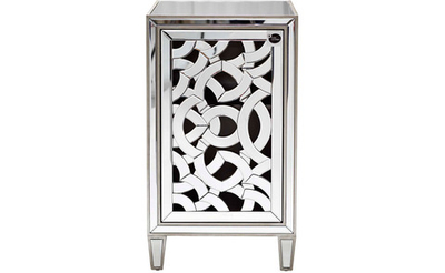 KFC973 Тумба зеркальная (дверь правосторонняя) 492*445*865