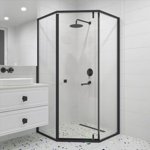 Душевой уголок RGW HO-088B (Прозрачное, 900x900)