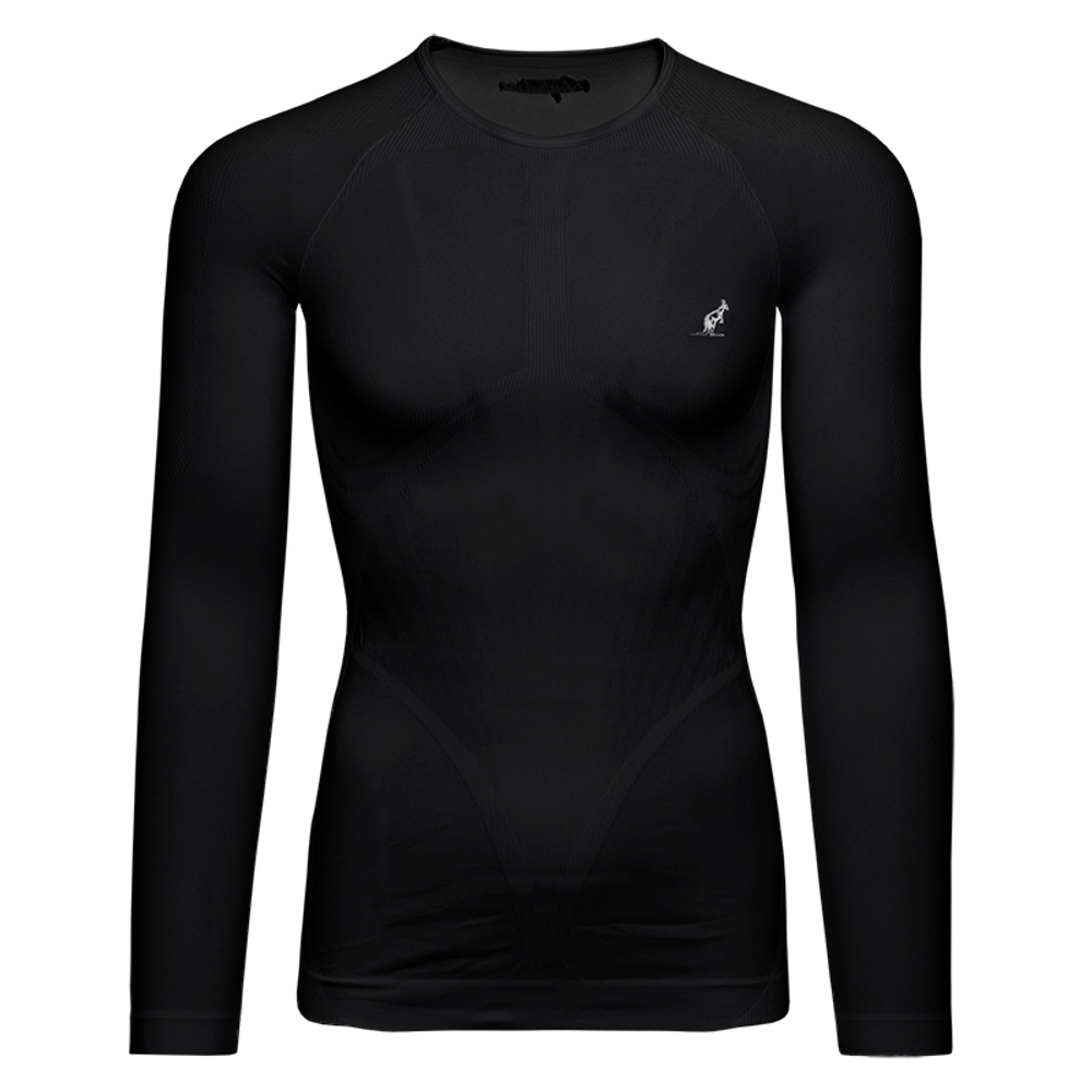 Компрессионка  Australian Active Warm Long Sleeve T-Shirt - черный