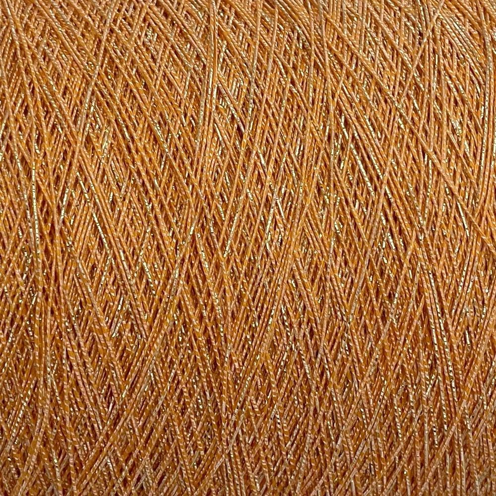 Бобинная пряжа для вязания (200 гр.) LAGOPOLANE 41% хлопок 36% полиамид 18% полиэстер 5% люрекс