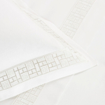 Постельное белье Frette Maze Lace Milk (240 х 220 см)