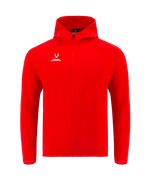 Худи на молнии ESSENTIAL Athlete Hooded FZ Jacket, красный