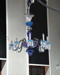 Эффектная люстра из цветного стекла ✨