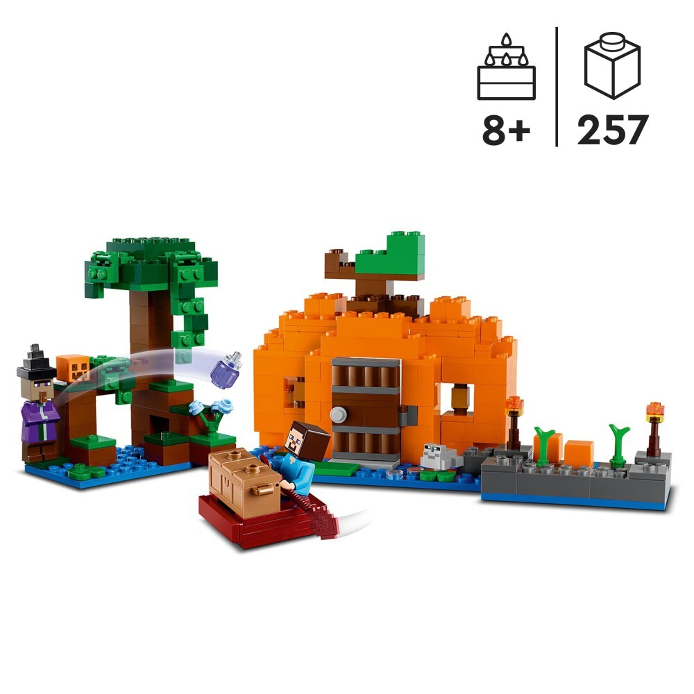 LEGO Minecraft - Тыквенная ферма 21248 / артикул   21248  / GTIN 5702017415833