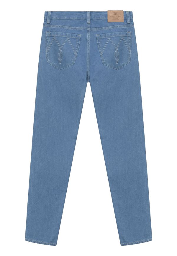 Джинсы Selvedge 1702 Tapered Sky-Wash мужские синие - фото 4