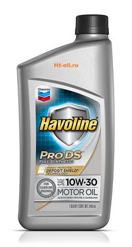 HAVOLINE PRO DS FULL SYNTHETIC 10W-30 моторное масло для бензиновых двигателей Chevron (1 литр)