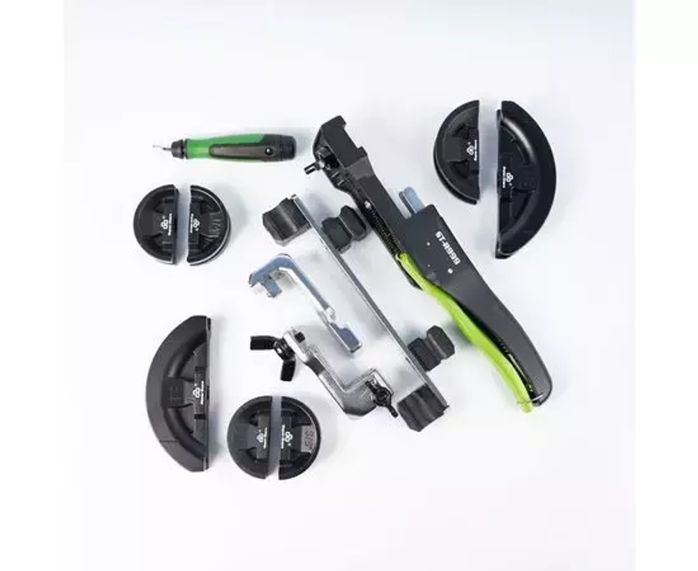 Трубогиб арбалетный с реверсом Super Stars ST-R999 (1/4"; 5/16"; 3/8"; 1/2"; 5/8"; 3/4"; 7/8", в кейсе с риммером)