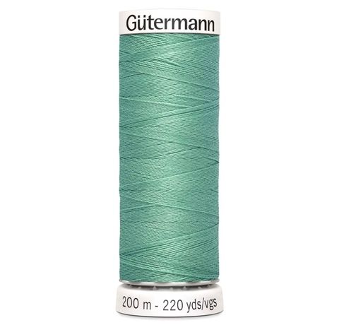 Нить Sew-All 200 м, Gutermann, 100 пастельно серо-зеленый