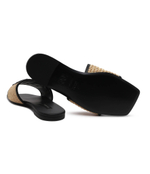 Шлепанцы кожаные portofino Casadei - бежевый(1M359X0001PORTF)