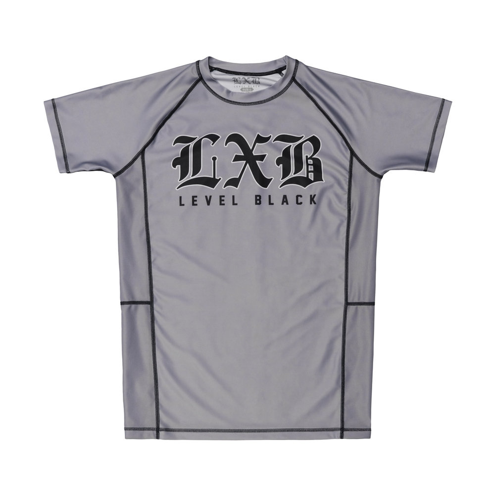 Рашгард Level x Black STEEL GRAY