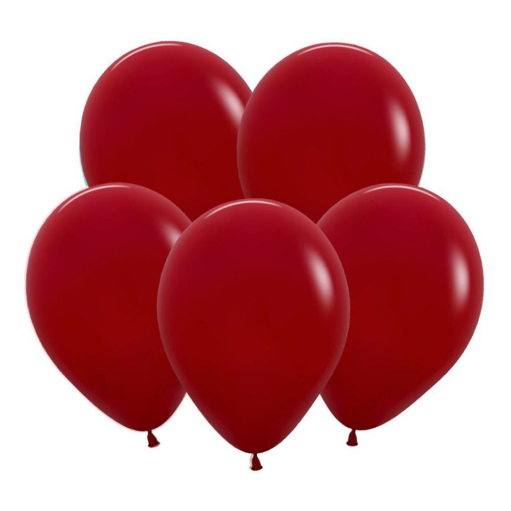 S 12&quot; Пастель Императорский красный / Imperial Red / 10 шт.