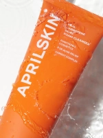 APRILSKIN Морковная пенка для умывания с салициловой кислотой против акне Real Carrotene Acne Foam Cleanser 120 гр