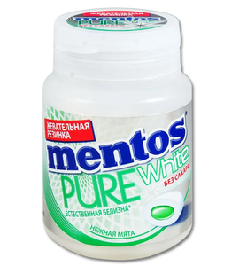 ЖЕВАТЕЛЬНАЯ РЕЗИНКА MENTOS PURE FRESH SPEARMINT 54ГР